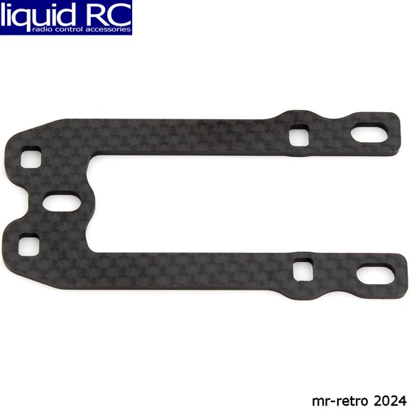 Team Associated 8636 Front Top Plate Forward Servo RC10F6 ASC8636