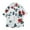 White, variant on KIHOUT Summer Shirts for Men Men Hawaiian Short Sleeve Beach Shirt Printed Summer Casual Button Turn-down Collar Shirts