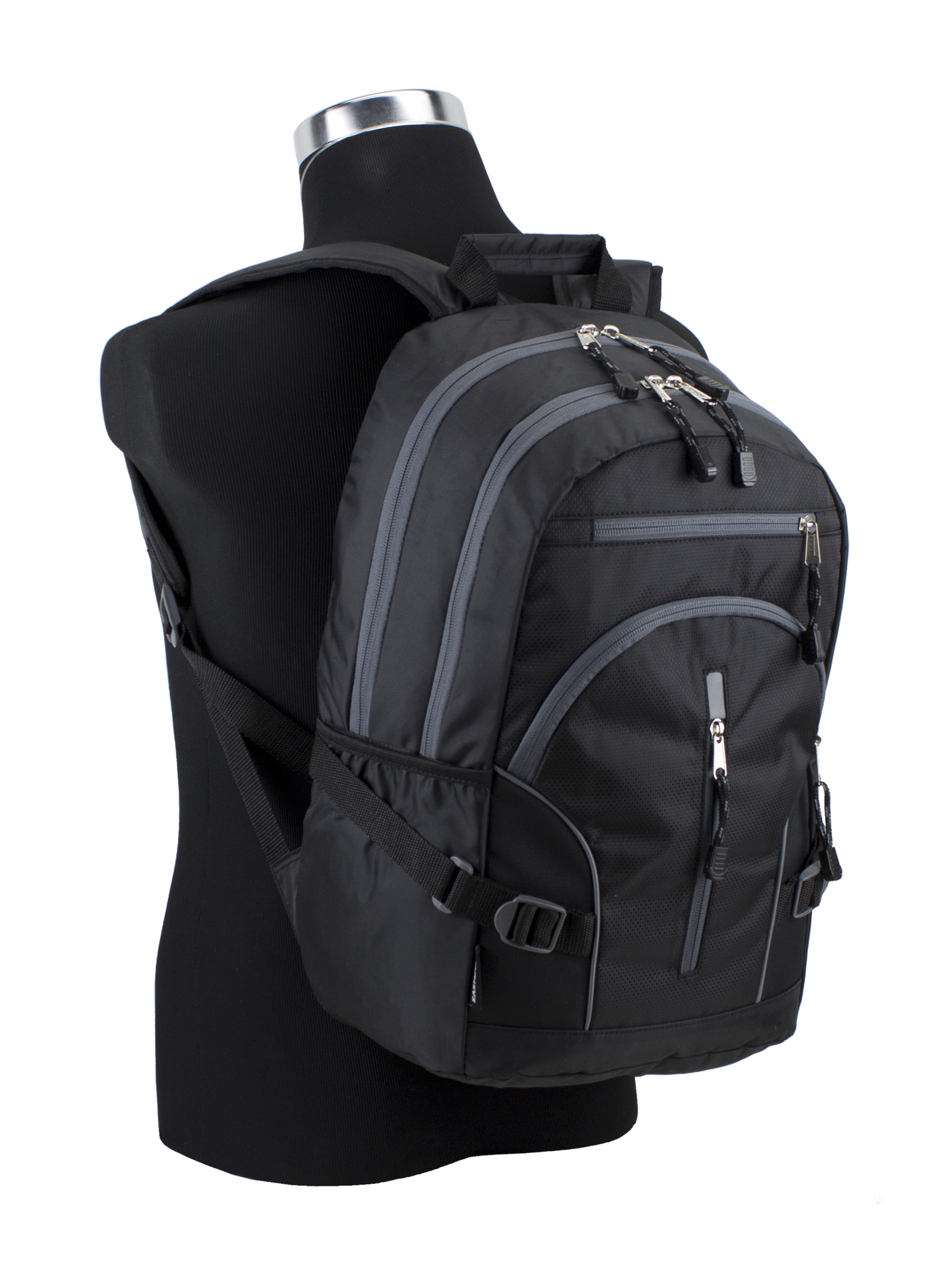 Eastsport Multi-Purpose Dynamic School Black Backpack - image 6 of 6