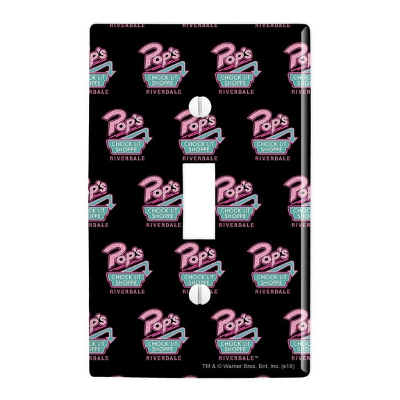 Riverdale Pops Chock'lit Shoppe Plastic Wall Decor Toggle Light Switch Plate Cover