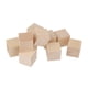 thumbnail image 2 of 12 Piezas Bloques Cuadrados BLESIY Adorno de madera, 2 of 7