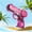 Pink, variant on Press Jumping Water Blaster, Large Capacity Beach Water Sprayer with Automatic Jump Action, Long Range Outdoor Summer Water Toy for Pool Party