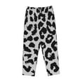 thumbnail image 4 of Disketp Similar To Leopard Print Print Women'S Comfy Pajama Pants Casual Drawstring Palazzo Lounge Wide Leg Pants, 4 of 9