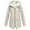 Beige, variant on Women Solid Thickening Jacket Outdoor Plus Size Hooded Raincoat Windproof Winter Casual Jacket Women Vest Lightweight Women Hooded Jacket Women