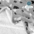 thumbnail image 5 of Bare Home Plush Sherpa Bed Blanket - Fluffy & Soft - Reversible - Lightweight - Twin/Twin XL, Kodiak, 5 of 5
