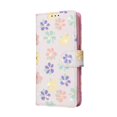 thumbnail image 2 of SaniMore for Samsung Galaxy S23 2023 Case PU Leather with Luxury Flower for Girls Women Stand Feature Card/Cash Slots Detachable Wrist Strap Magnetic Clasp All-inclusive Protective Case, Purple Flower, 2 of 8