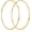 40mm Gold, variant on Thin Gold Hoop Earrings for Women 14k Gold Plated Hoop Earrings Hypoallergenic 925 Sterling Silver Post Lightweight Endless Large Big Gold Hoop Earrings 30/40/50/60/70mm