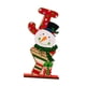 thumbnail image 3 of Adorno de letras de madera para Navidad, adorno de escritorio, regalo, centro de mesa coleccionable Muñeco de nieve, 3 of 9
