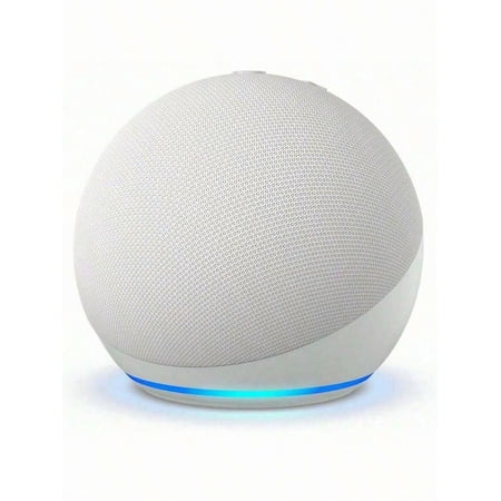 Vibrant Sounding Alexa Speaker, Great For Bedrooms, Dining Rooms And Offices, Glacier White