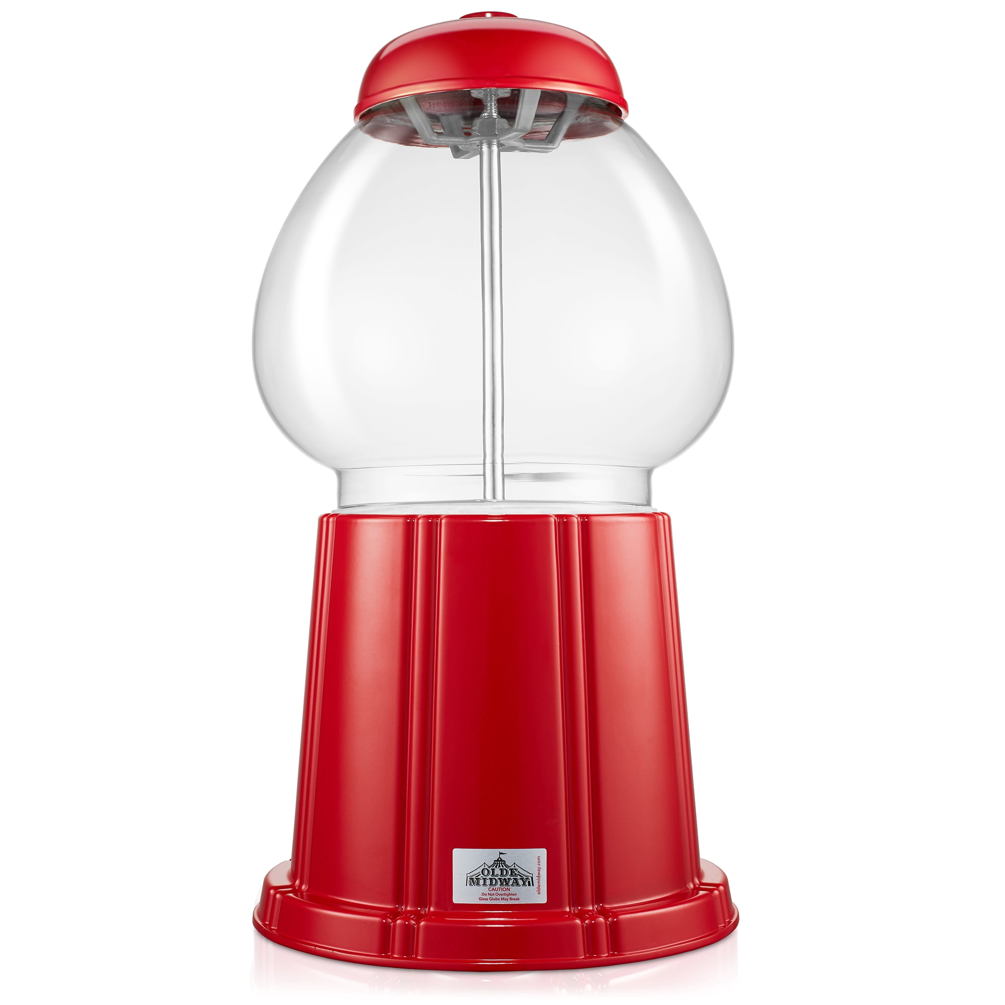 Olde Midway, Gumball Machine, 12 inch, Pink vintage-style