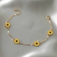 thumbnail image 6 of Daolelai Sunflower Anklet, 6 of 7
