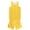 Yellow/white, variant on TOPTIE Reversible Mesh Basketball Clothes Set Jersey and Shorts For Adult