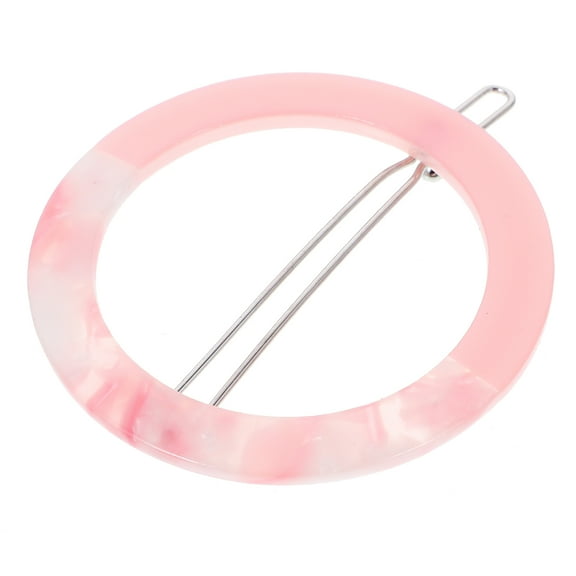 Small Round Hair Clips Snap Barrettes for Women and Miss Accessories