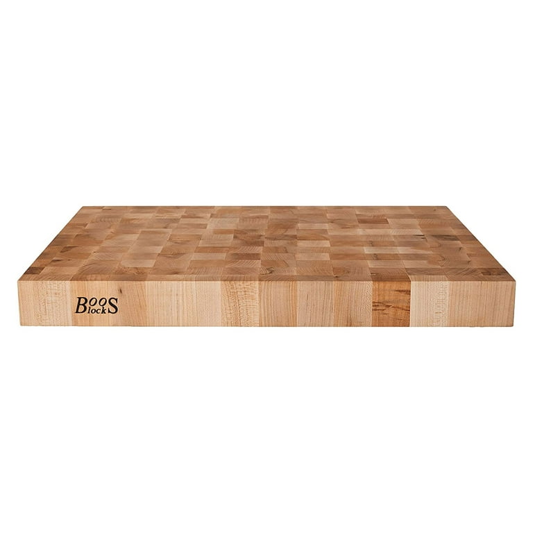John Boos Small Maple Wood Edge Grain Cutting Board for Kitchen,12 x 12 x  1.5, 1 Piece - Kroger