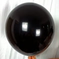 thumbnail image 2 of Conjunto de 10 globos negros de 18 pulgadas KIRIKOU grandes globos redondos de látex grueso de helio para la decoración de la fiesta de graduación de la ducha del bebé de la boda de cumpleaños, 2 of 5