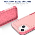 thumbnail image 2 of ELEHOLD for iPhone 14 Plus 6.7 inch Case, Armor Rugged Hard PC Soft TPU Hybrid Anti-Drop Camera Lens Protection Shockproof Glossy Non-Slip Slim Fit Case for iPhone 14 Plus,Pink, 2 of 5
