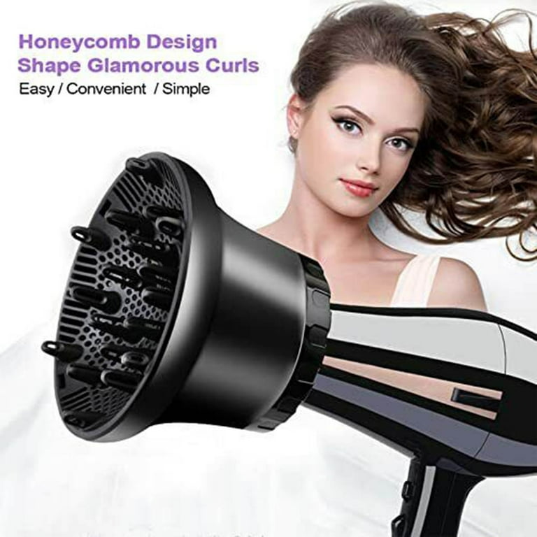 Curl Shampoo And Conditioner Universal Hair Diffuser Hair Dryer Diffuser Attachment For Curly And Natural Wavy Hair Blow Dryer Diffuser Adjustable From 1.4 Inch To 2.6 Inch Easter Gifts for Dressy Wal...