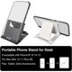 thumbnail image 3 of soporte para teléfono móvil plegable soporte para teléfono móvil de escritorio soporte para teléfono móvil compatible con iPhone 15 14 13 12 11 y Nintendo Switch, 3 of 6