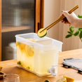 thumbnail image 3 of facefd Household Cold Kettle With Faucet Fruit Teapot Water Bucket Water Jug Orange, 3 of 7