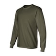 thumbnail image 2 of Ultra Cotton Long Sleeve T-Shirt, M, Military Green, 2 of 4