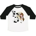 thumbnail image 3 of Inktastic I'm Three-cowgirl Riding Horse Birthday Girls Toddler T-Shirt, 3 of 5