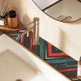 thumbnail image 2 of Yayeee Faucet Mat for Kitchen Sink 14.7" Diatomite Long Splash Guard Pad, Green Stars Abstract, 2 of 7