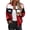 Red, variant on Race Car Driver Jacket Women Y2k Zip Up Varsity Raing Bomber Jackets