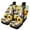 Cow Among Sunflowers, variant on Pzuqiu Highland Cattle Easy to Install Car Seat Cover, Anti-Slip Full Set Fit for Trucks
