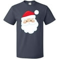 thumbnail image 3 of Inktastic Santa Claus, Smiling Santa, Red Hat, White Beard T-Shirt, 3 of 5