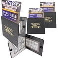 thumbnail image 3 of Set of 4 Auto Car Registration Insurance Holder Wallet - Document Id Black Case for Car Truck Boat, 3 of 3