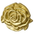 thumbnail image 3 of HINTRMENT Drawer Knob Brass Golden Retro Style for Home Decor 1 PCS, 3 of 8