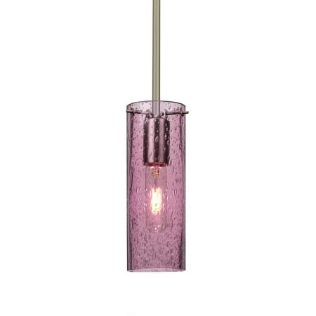 

Besa Lighting 1TT-JUNI10PL-SN Juni 10 1 Light Satin Nickel Stem Pendant Ceiling Light