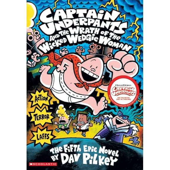 Pre-Owned Captain Underpants and the Wrath of the Wicked Wedgie Woman (Captain Underpants #5) (5)