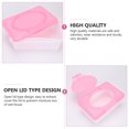 thumbnail image 6 of Eco-friendly Wipes Box Dispenser Wet Tissue Case Paper Container Desktop with Cover Pink Baby, 6 of 6