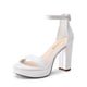 thumbnail image 1 of Sandalias de Mujer DREAM PAIRS DWUMHS2508 Tacones Blancos, 1 of 7