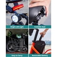 thumbnail image 6 of GOTRAX NEPHELE 16" Electric Bike for Adults, 350W/36V/ 15.5Mph & 25Mile City Commuting Folding Adult E-Bike, White, 6 of 7