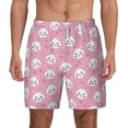thumbnail image 3 of Uemuo Cute Cat Pattern Mens Swim Trunks Quick Dry Board Shorts with Mesh Lining, Stretch Beach Shorts Quick Dry No-Chafing Board Shorts-Medium, 3 of 9