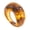 Deep coffee, variant on Trendy Resin Jewelry Handcrafted With Marbled Color Effect Stackable Joint Rings Accessory For Women Men