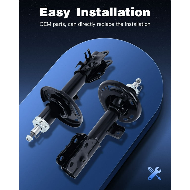 ECCPP Shocks Struts Front Shocks Absorbers Struts for 2013