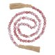 thumbnail image 5 of Guirnalda de cuentas de madera con borlas de 59 pulgadas de largo para escaleras, cestas para colgar en la pared, decoración rústica Rojo, 5 of 9
