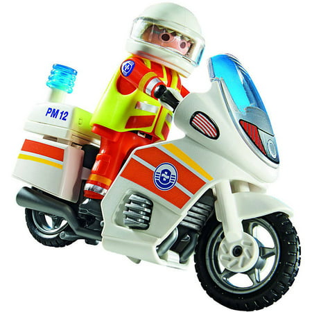 Playmobil Emergency Motorcycle with Light