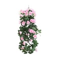 thumbnail image 2 of Clearance! Boovnll Hanging Flowers, Artificial Hanging Plants, Lifelike Flowers, No Fade, Uv Resistant, Artificial Flowers for Indoor/ Outdoor Wedding, Party, Diy Tables Decor, Fake Flowers, 2 of 7