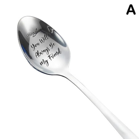 

Tableware Engraved Spoon Best Present For Husband Family And Friends Madam A3L9
