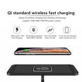 thumbnail image 3 of Wireless Charger , SOATUTO Wireless car Charger Charging pad 10w Non Slip qi Charger for car Wireless Phone Charger Fast Wireless Charging mat for Universal Cell Phone Galaxy 21 20 iPhone, 3 of 8