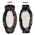 thumbnail image 6 of ZIATUBLES 2-Pack UTV Front Seat Covers, Compatible with Kawasaki Mule 3000 3010, Fade Wear Resistant Washable Polyester Protective Cover for Farm Ranch Outdoor Use, Butterfly Mushroom Print, 6 of 8
