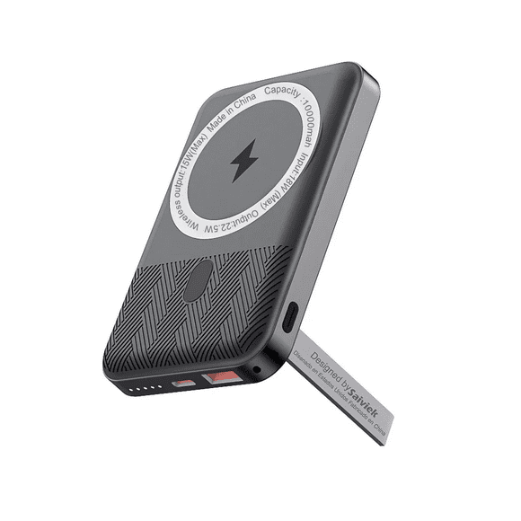 Cargador Power Bank Inalámbrico 10000mah negro