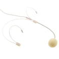 thumbnail image 4 of Paquete de 2 a 10 Auriculares con Cable Y Gancho para La Oreja Doble, Micrófono Tipo Diadema, Color Beige, 3,5 Mm, Derecho 4 piezas Sunnimix Micrófono de auriculares de 3 pines, 4 of 8