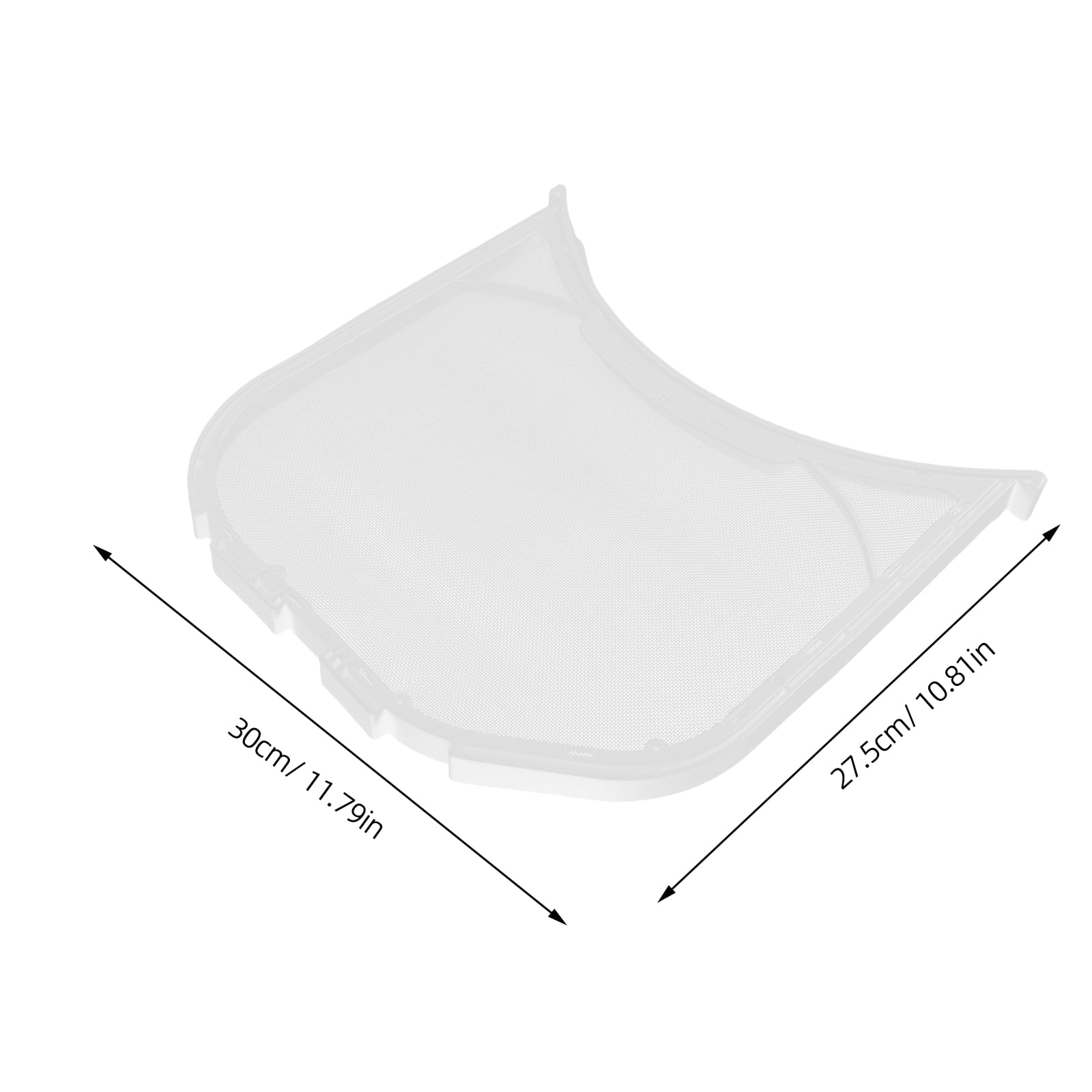 DEEPCRAFF Plastic Dryer Exhaust Filter Replacement Lint Screen Mesh for Home Laundry Dryer Maintenance