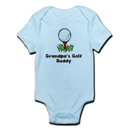 Baby Golf Golf Romper - CafePress - Grandpas Golf Buddy Body Suit - Baby Light Bodysuit