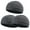 Gray, variant on 3 Pack Men Women Under Helmet Liner Skull Cap, HOMEYA Outdoor Sport Cycling Bicycle Moisture Wicking Beanie, Quick Dry Running Cap, Black